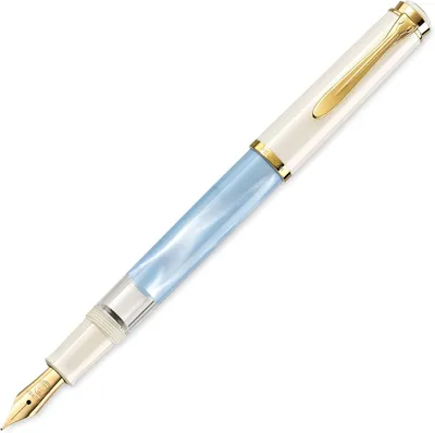 Produktbild von Pelikan 822992 Classic M200 Pastel-Blue Füllfederhalter, Feder EF