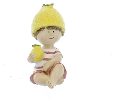 Produktbild von Dekofigur - Zitronenkind - ca. 6 x 4 x 8 cm - 1 Stück