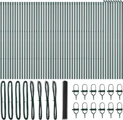 Produktbild von vidaXL Ground Fix Geschweißter Drahtzaun 100 x 1,2 m (B x H)
