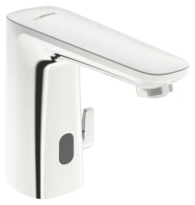Immagine prodotto di HANSA HANSAELECTRA Mitigeur de lavabo, 3 V, Bluetooth, saillie 117mm, chrome, 92002219, 92002219