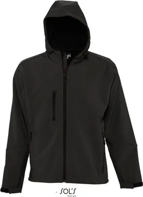 Immagine prodotto di SOLs 46602 | Giacca softshell con cappuccio Replay - Colore: Nero - Taglia: S