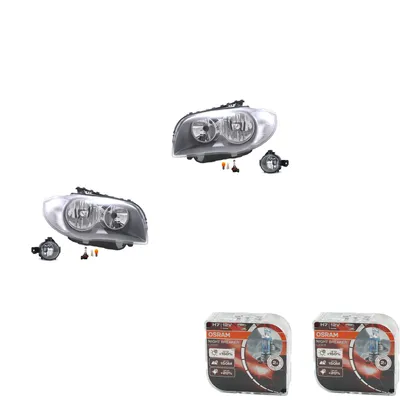 Immagine prodotto di Johns, fari Osram Night Breaker Laser adatto per BMW Serie 1 E81 E82 E87 E88 07-09L 63176924655 6924655 63176924656 6924656 63117193387 7193387 6