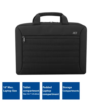 Obrázok produktu pre ACT Urban 15,6" taka na notebook, ierna