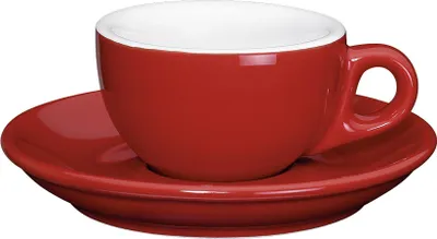 Imagen del producto de Cilio, juego de 6 tazas de espresso ROMA, diseño amarena