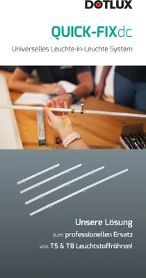Produktbild von Produktflyer der Serie QUICK-FIXdc