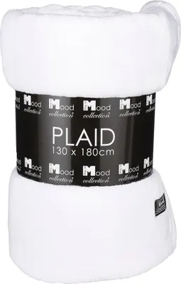 Produktbild von In The Mood Collection Famke Fleecedecke - L180 x B130 cm - Off white