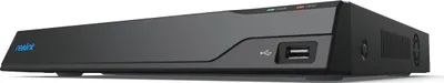 Zdjęcie produktu dla Reolink NVS16 - 16-kanałowy rejestrator NVR PoE do nagrywania 24/7, obsługa rozdzielczości do 16 MP, wbudowany dysk twardy 4 TB, pojemność pamięci masowej do 12 TB