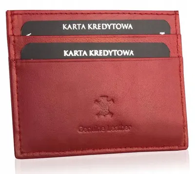 Zdjęcie produktu dla Skórzane Etui Karty Dokumenty Skóra Betlewski Małe