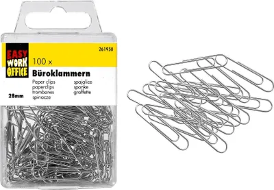 Produktbild von Büroklammern 100er Pack
