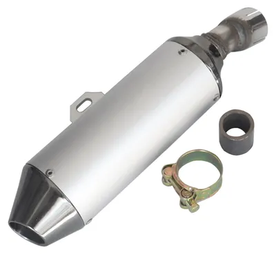 Obrázek produktu pro Hliníkový výfuk pro motokrosové motocykly s objemem 110 cm³ a 125 cm³