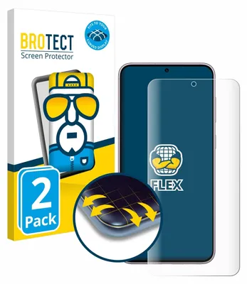 Produktbild von 2x BROTECT Fullscreen Schutzfolie für Samsung Galaxy S23 Plus Displayschutz Folie Fullcover Klar Transparent
