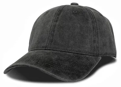 Produktbild von Baseball Cap Baumwolle Verstellbar Schwarz Einheitsgröße