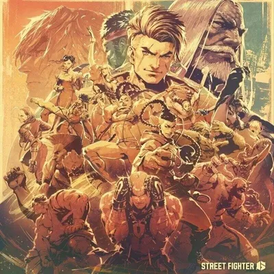 Productafbeelding van Diverse artiesten - Street Fighter 6 (Transparant, gekleurd) (4 LP's)