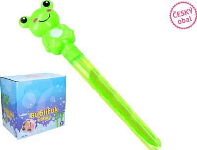 Obrázok produktu pre Bublifuk Žabka 60 ml 28 cm - české balenie