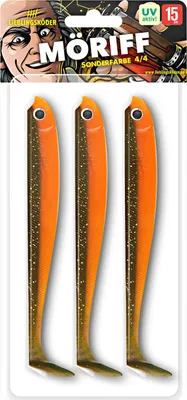 Produktbild von Lieblingsköder 15cm - 3 Gummifische, Farbe Lieblingsköder:Möriff
