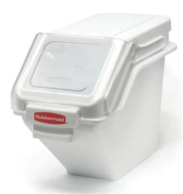 Produktbild von Rubbermaid ProSave 9G57, Behälter, Rechteckig, 20,4 l, Transparent, Weiß, Polypropylen (PP), 22,7 kg