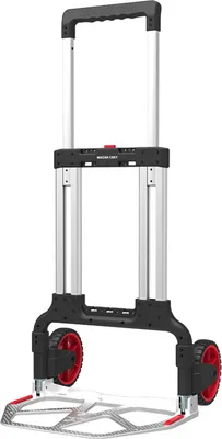 Produktbild von Magnacart Faltbare Sackkarre - Tragfähigkeit bis zu 125KG - Transportwagen - 50 x 52 x 107 CM - Leichtes Aluminium