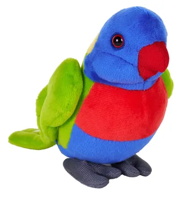 Obrázek produktu pro Plyš kapsáček papoušek 13 cm ECO WR