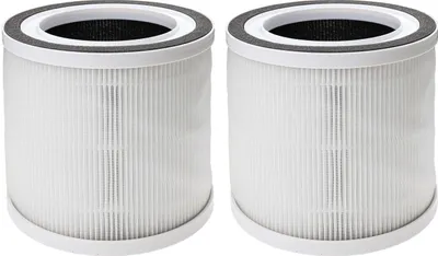 Produktbild von vhbw 2x Luftilter kompatibel mit TCL Breeva A1, A1W Luftreiniger - Kombifilter Vorfilter + HEPA + Aktivkohle