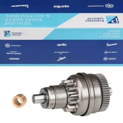 Obrázek produktu pro Volnoběžka startéru (14/55 zubů) + pouzdro pro Piaggio 4-takt / Fly Liberty NRG Zip / Aprilia SR / Vespa ET4 Primavera 50