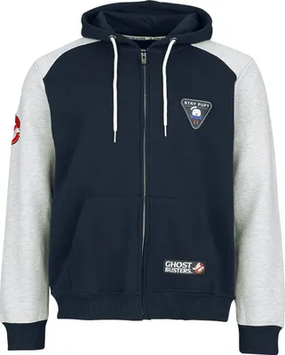 Produktbild von Ghostbusters Kapuzenjacke Herren Stay Puff Marshmallow Suit multicolor L