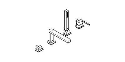 Obrázek produktu pro GROHE Plus, Vana a sprcha, Páková rukojeť, Chrom