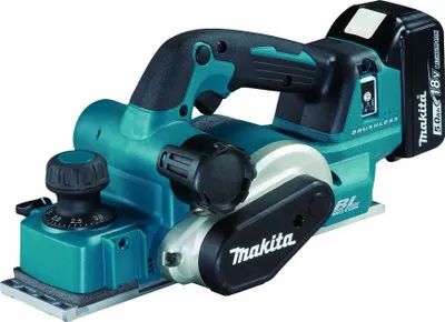 Image de Rabot MAKITA DKP181RTJ 18 V Li-Ion 5 Ah 82 mm