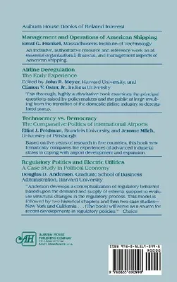 Produktbild von Regulation and Policies of American Shipping