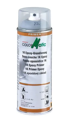 Produktbild von Colormatic 1K Epoxy Grundierung grau universell einsetzbar 400ml