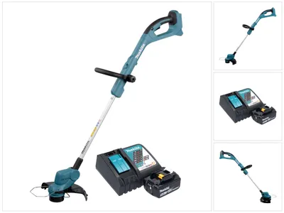 Immagine prodotto di Makita DUR 193 RT1 Tagliabordi a batteria 18 V 260 mm + 1x batteria 5,0 Ah + caricabatterie