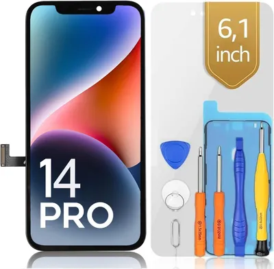 Produktbild von bokman Display für iPhone 14 Pro Schwarz