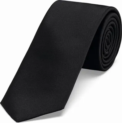 Produktbild von GREIFF Greiff Krawatte Slimline 6918-9500-10 Gr. uni schwarz
