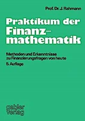 Produktbild von Praktikum der Finanzmathematik