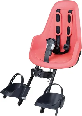 Immagine prodotto di Seggiolino anteriore Bobike One Mini per biciclette, rosa, max 15 kg, per bambino, rosa, max 15 kg