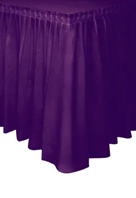Produktbild von Tischverkleidung / Skirting dunkellila