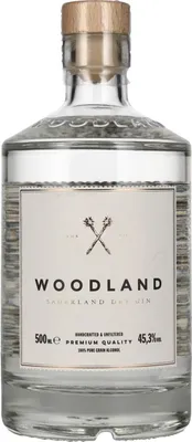 Image de Woodland Sauerland Dry Gin 45,3% Vol. 0,5l