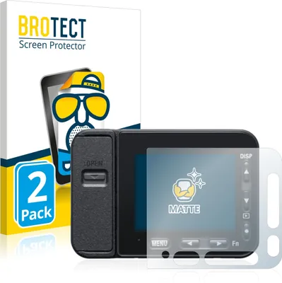 Produktbild von 2x BROTECT Schutzfolie für Sony DSC-RX0M2 (RX0 II) Displayschutz Displayschutzfolie Folie Matt Entspiegelungsfolie