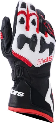 Obrázek produktu pro Motocyklové rukavice Alpinestars SP-9, černé/bílé/červené, velikost S