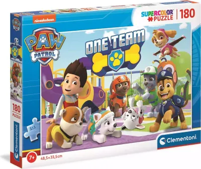 Zdjęcie produktu dla Puzzle 180 Super Color Psi Patrol 29308