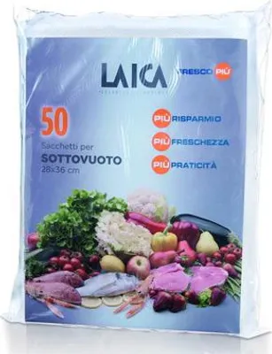 Obrázok produktu pre Laica VT3500, Vrecká na vákuové balenie, 50 kusov, 280 mm, 360 mm