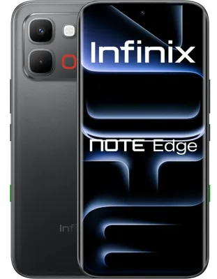 Immagine prodotto di Infinix NOTE Edge, 8 GB di RAM, 256 GB di memoria, connettività 5G, colore: nero opaco