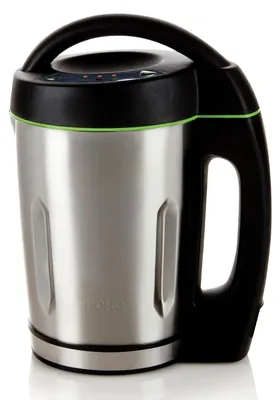 Produktbild von Domo DO498BL, 1,6 l, Kesselstil, Schwarz, Grün, Edelstahl, 20 min, Tasten, Kunststoff, Edelstahl