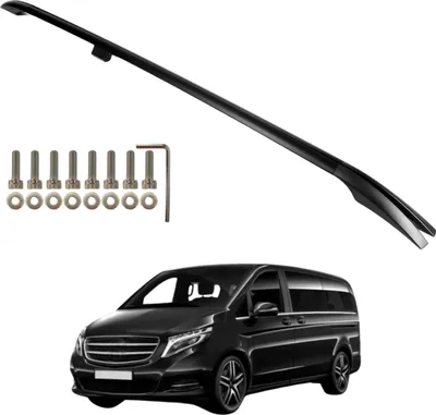 Obrázok produktu pre Dachreling MERCEDES W639 W447 VITO VIANO EXTRA LANG L3 SCHWARZ