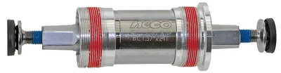 Produktbild von NECO Innenlager JIS-Vierkant BSA Gewinde mit CrMo-Hohlachse 127,5 mm