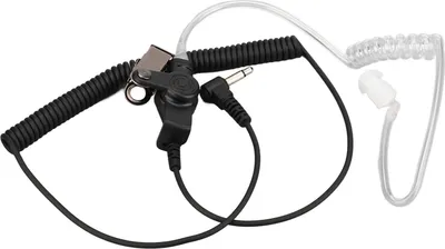Imagen del producto de Auricular profesional de 3,5 mm para walkie-talkie, sistema de comunicación bidireccional, compatible con walkie-talkies, micrófonos de mano, teléfonos móviles, reproductores MP3 y MP4