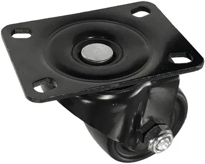 Obrázek produktu pro Walteco Přístrojové kolečko otočné, průměr 50 mm, nosnost 100 kg, černá