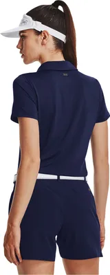Obrázok produktu pre UNDER ARMOUR Playoff Poloshirt Damen 410 - midnight navy/jet gray/metallic silver L