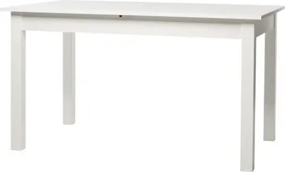 Image de Intertrade table à rallonges blanc ; 001288