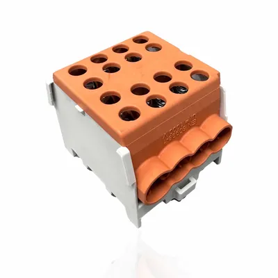 Produktbild von SD ProfiLine Abzweigklemme HLAK 35-1/6 M2 braun, 1 Stück
