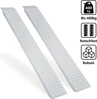 Zdjęcie produktu dla Rampa załadunkowa SWANEW 2X Rampa załadunkowa Rampa załadunkowa do samochodu Rampa załadunkowa do motocykla, przyczepy do 400 kg